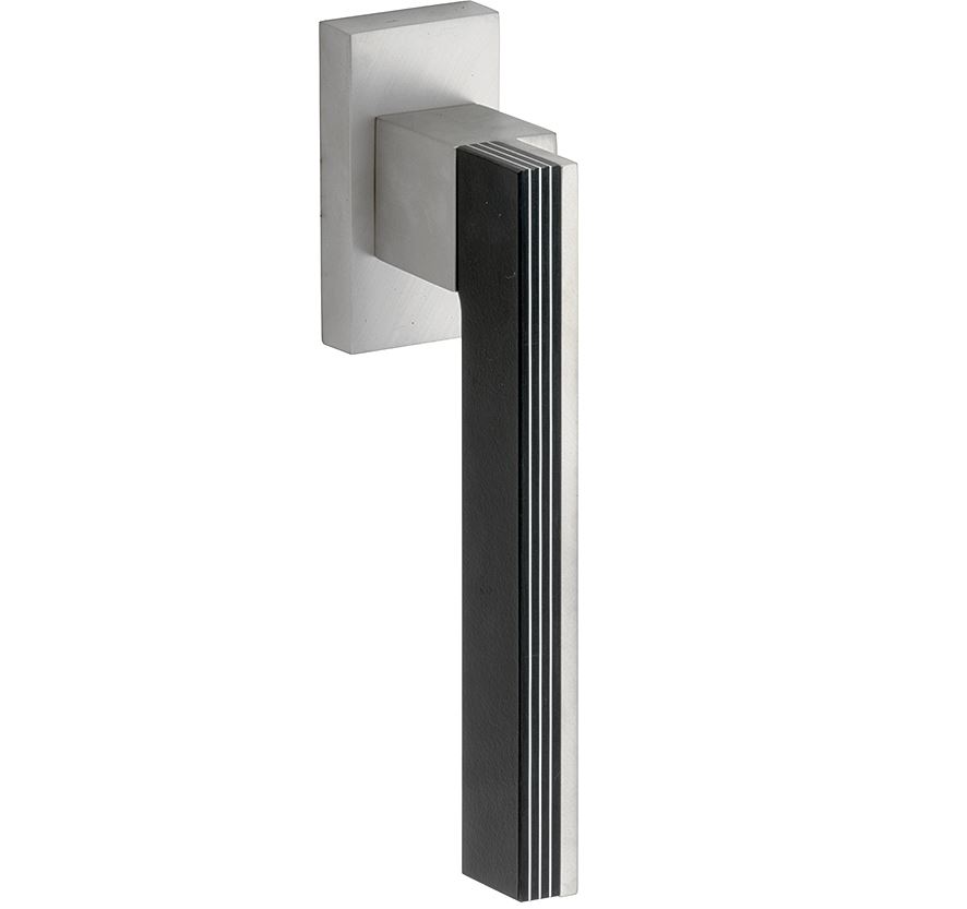 Draaikiepgarnituur Mimolimit links mat nikkel ongelakt