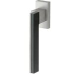 Draaikiepgarnituur Mimolimit rechts mat nikkel ongelakt