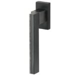 Draaikiepgarnituur Mimolimit rechts mat zwart pvd