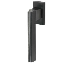 Draaikiepgarnituur Mimolimit rechts mat zwart pvd