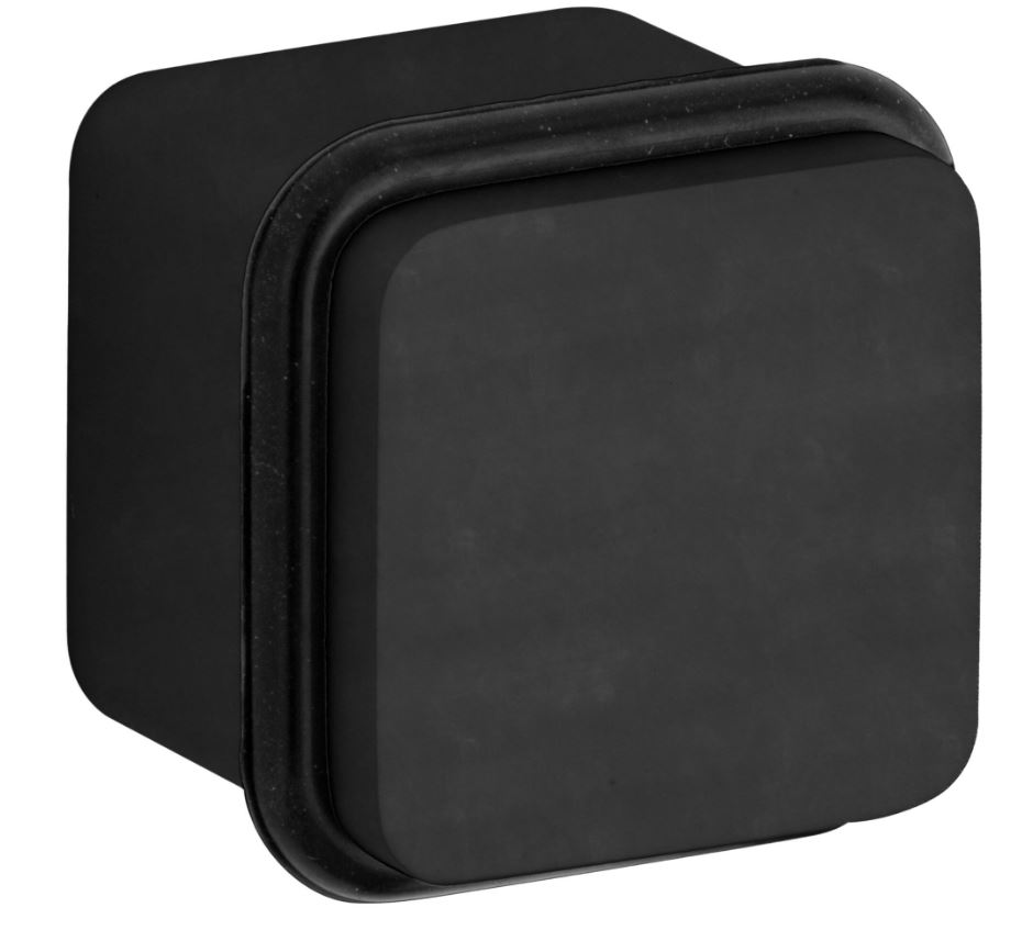 Deurstopper Minimal mat zwart pvd