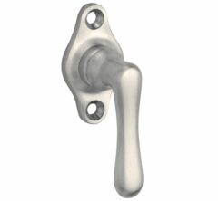 Draaikiepgarnituur Linea klein mat nikkel ongelakt