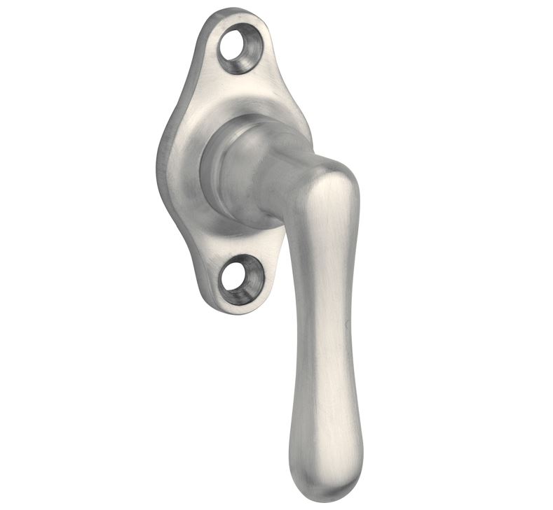 Draaikiepgarnituur Linea klein mat nikkel ongelakt