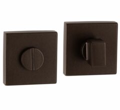 WC-Sluiting Vierkant 8mm brons