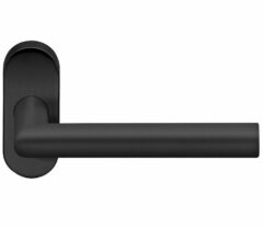 Deurkruk op ovaal rozet Tessa Zwart