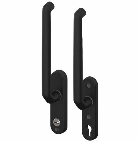 S2 hefschuifbeslag HSOV 40 greepgreep PC69 zwart