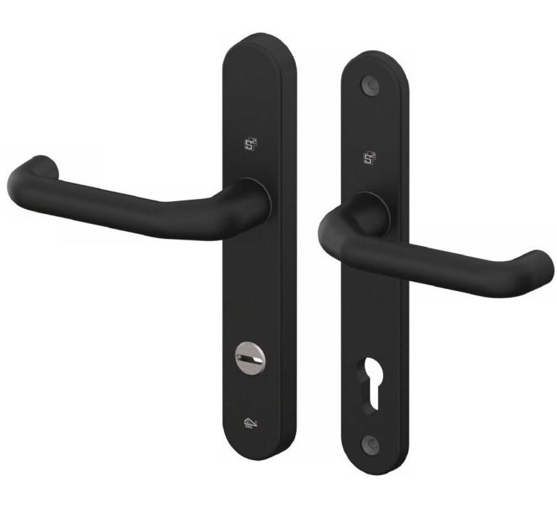 S2 veiligheidsbeslag VBOV2 met kerntrekbeveiliging kruk/kruk PC92 SKG3 zwart