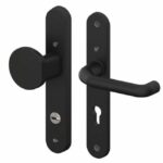 S2 veiligheidsbeslag VBOV2 met kerntrekbeveiliging knop/kruk PC92 SKG3 zwart