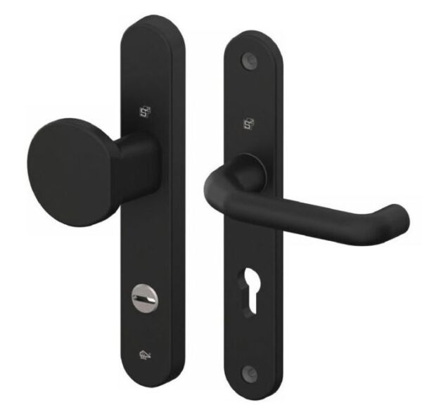 S2 veiligheidsbeslag VBOV2 met kerntrekbeveiliging knop/kruk PC92 SKG3 zwart