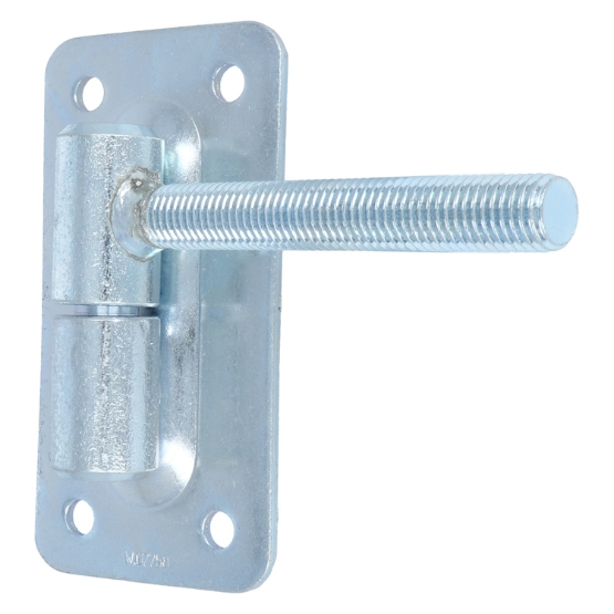 Verstelbaar poortscharnier paumelle M18 verzinkt