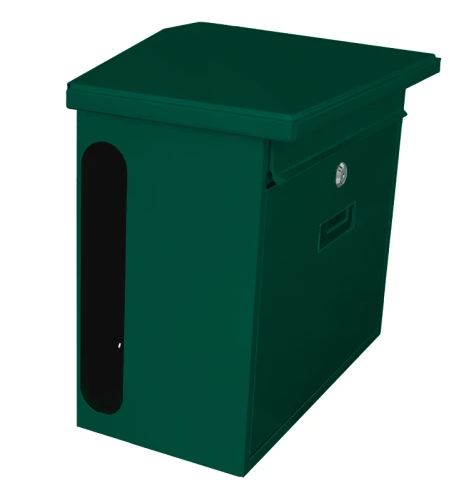 Wandbrievenbus Zamoran groen