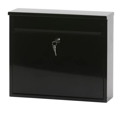 Wandbrievenbus Granadan zwart