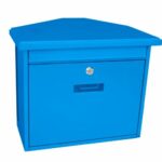 Wandbrievenbus Zamoran blauw