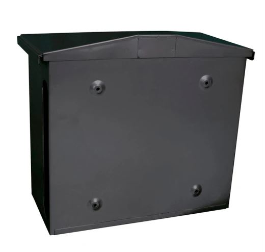 Wandbrievenbus Zamoran antraciet