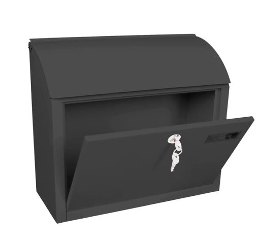 Wandbrievenbus Denian antraciet