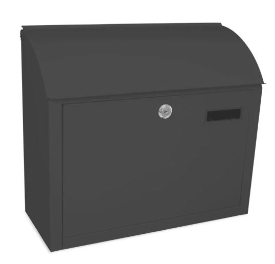 Wandbrievenbus Denian antraciet