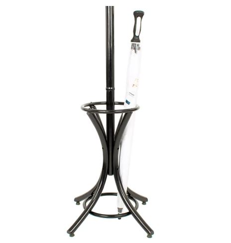 Staande kapstok Bistro 12 haken zwart