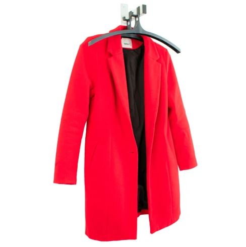 Wandgarderobe met 2 nylon haken en hangers