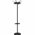 Staande kapstok Crown 18 haken zwart