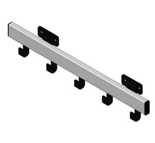 Pro-Line Wandgarderobe met 5 haken