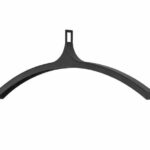 Kledinghanger voor garderobe systemen zwart