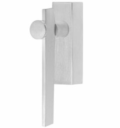 Draaikiepgarnituur TENSE BB100-DKLOCK rechts mat rvs