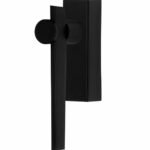 Draaikiepgarnituur TENSE BB100-DKLOCK rechts mat zwart