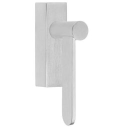 Draaikiepgarnituur TENSE BB102-DKLOCK links mat rvs