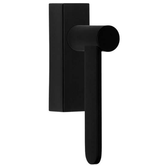 Draaikiepgarnituur TENSE BB102-DKLOCK links mat zwart