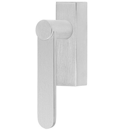 Draaikiepgarnituur TENSE BB103-DKLOCK rechts mat rvs