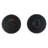 ODShop toiletsluiting Modern rond zwart