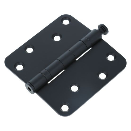 ODShop kogellagerscharnier afgerond 89x89 zwart