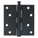 ODShop kogellagerscharnier recht 89x89 zwart