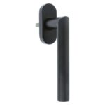 ODShop raamkruk Modern op ovaal rozet zwart