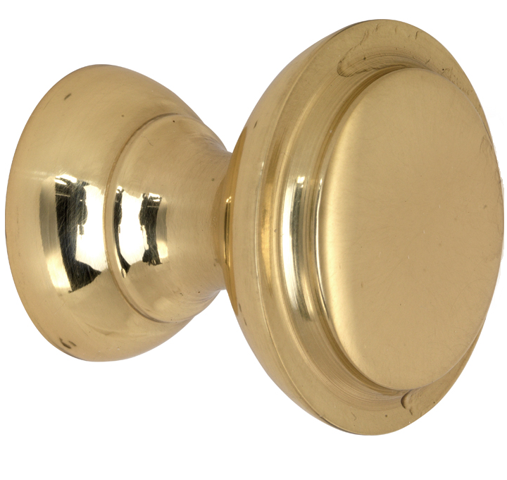 Meubelknop Galicia 30mm messing gelakt