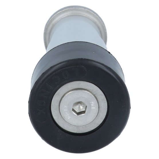 LOCINOX Poortstop met stootrubber aluminium