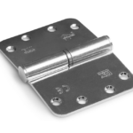 SKG3 Kogelstift paumelle ronde hoek 89x125 mm rechts staal verzinkt