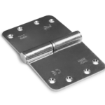 SKG3 Kogelstift paumelle ronde hoek 89x150 mm links staal verzinkt