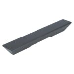 Greep zamak 128 mm antraciet