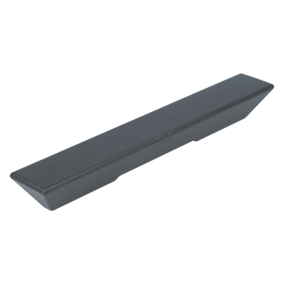 Greep zamak 128 mm antraciet