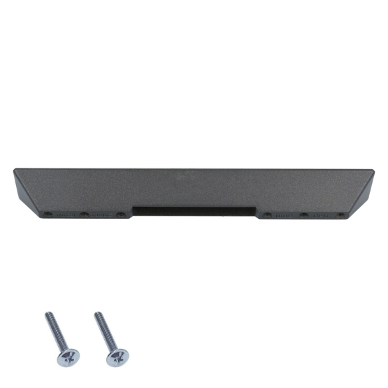 Greep zamak 128 mm antraciet