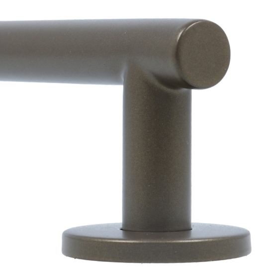 Deurkruk Joey op ronde rozet Brons