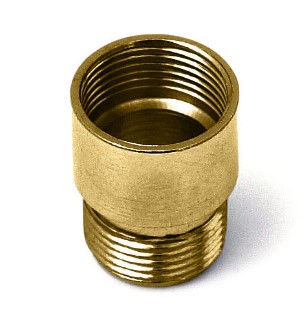 Verlengstuk 10 mm deurspion DRS 181B & DRS 2141B messing gepolijst