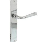 Intersteel deurkruk Helena op langschild blind chroom