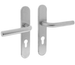 Deurkruk Recht op verdekt schild Ovaal PC72 RVS