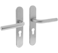 Deurkruk Recht op verdekt schild Ovaal PC55 RVS