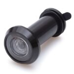 Deurspion 200 ° Zwart