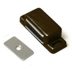 Magneetsnapper 4 kg metalen tegenplaat bruin