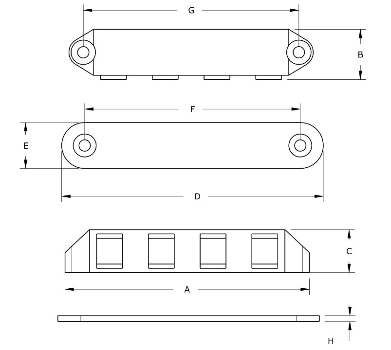 Magneetsnapper super polair 12 kg verchroomd