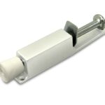 Deurvastzetter voetstift 30x165 mm wit